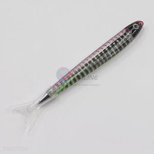 China Factory 15*3cm Fish Shaped Ball-point Pen Stationery as Gift