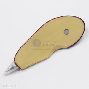 New Design 14*3cm Quarenden Shaped Ball-point Pen with Magnetic Sticker