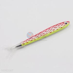 New Design 15*3cm Fish Shaped Ball-point Pen Stationery as Gift