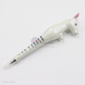 High Quality 15*3cm Grey Kangaroo Ball-point Pen Stationery as Gift