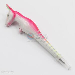 High Quality 15*3cm Pink&Grey Kangaroo Ball-point Pen Stationery as Gift
