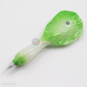 New Design 14*3cm Chinese Cabbage Shaped Ball-point Pen with Magnetic Sticker