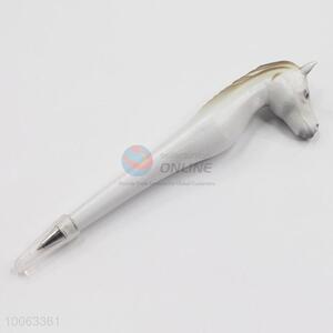 High Quality 15*3cm Horse Shaped Ball-point Pen Stationery as Gift