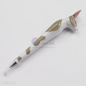 High Quality 15*3cm Rabbit Shaped Ball-point Pen Stationery as Gift