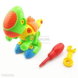 Hot selling assembly animals plastic toy dinosaur for sale for kids