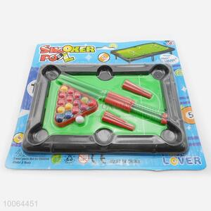 Made In China Pre-School Toys Plastic Snooker Pool Set for Children