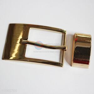 Hogh quality square gold zinc alloy belt buckle