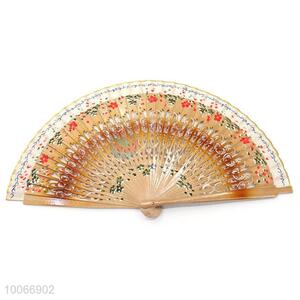 Wooden Hand Folding Fan For Sale
