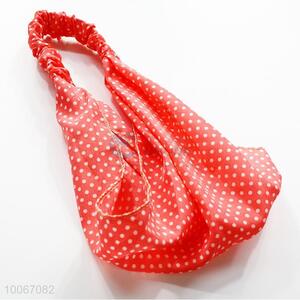 Dotted Red Hair Ring/Hair Band for Hair Decoration