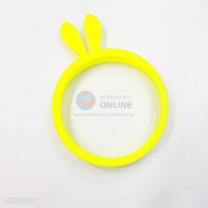 Yellow Luminous Phone Case Bumper Border Silicone Bracelet with Rabbit Ear