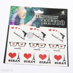 Fashionable Style Body Waterproof Temporary Tattoo Sticker for Decoration