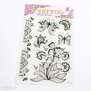 Newest Designs Sexy Temporary Black and White Tattoo Stickers for Body