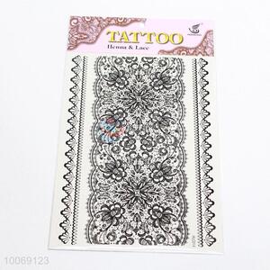 Wholesale Sexy Temporary Black and White Lace Tattoo Stickers for Body