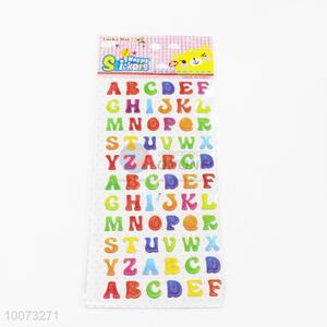 Colorful Alphabet Stickers for Children