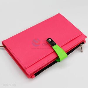 Multifunctional leather notebook