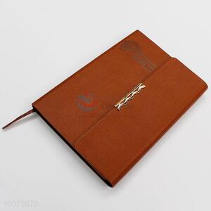 Logo printed leather note book