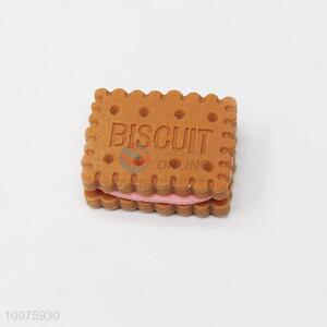 Hot sale biscuit model creative eraser