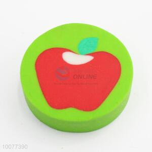 Red Apple Shape Rubber Eraser