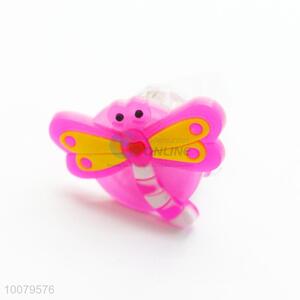 Pink Butterfly Led Toys Led Finger Ring Party Decorations