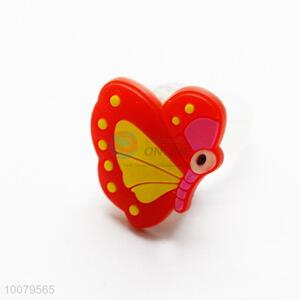 Red Butterfly Led Toys Led Finger Ring Party Decorations