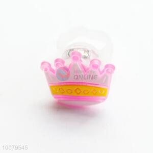 Pink Crown Led Toys Led Finger Ring Party Decorations