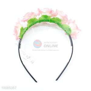 China Supply Hair Clasp/Hairband With Flower Decorated For Sale