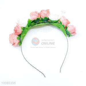 Eco-friendly Hair Clasp/Hairband With Flower Decorated