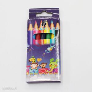 Creative stationery 6 color pencils for students