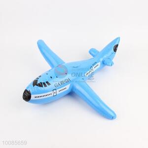 Blue inflatable plane toy