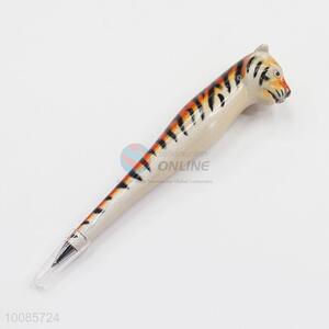 New Arrival 15*3cm Tiger Shaped Ball-point Pen Stationery for Students