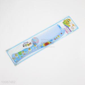 Made in China cute printed light blue plastic combs/hair combs