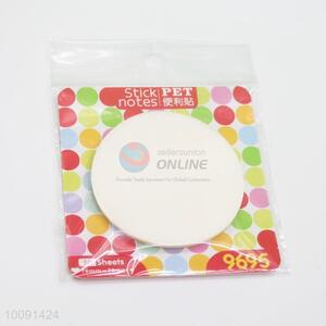 Round Shape Sticky Note, White Sticky Memo Pad with Cheap Price