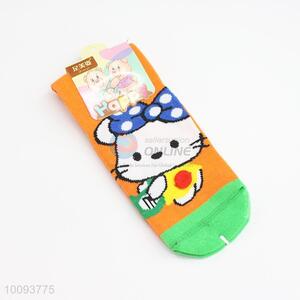 Durable Cartoon Tube Socks For Girls