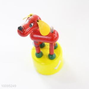 Best selling dog spring wood toy/wooden crafts for decoration