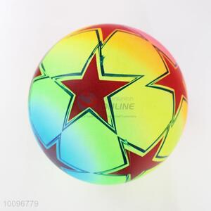 High quality star colorful pvc beach ball toys