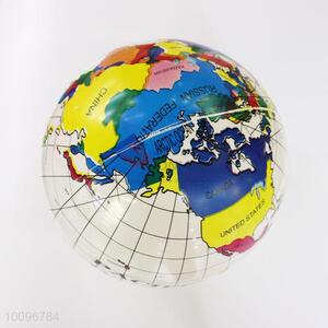 Unique design map printed pvc inflatable ball toy