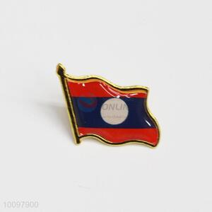 Laos Flag Metal Pin Badge
