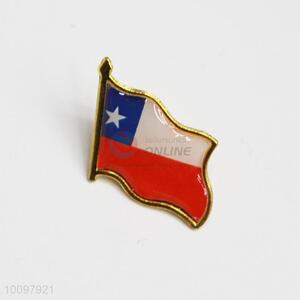 Chile Flag Metal Pin Badge