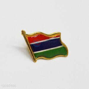 Gambia Flag Metal Pin Badge