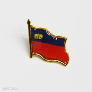 Liechtenstein Flag Metal Pin Badge