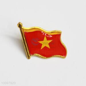 Vietnam Flag Metal Pin Badge