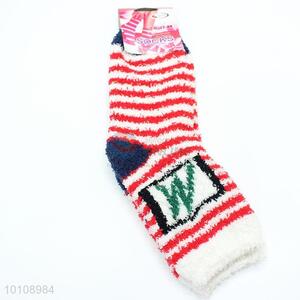 High quality bulk wholesale customized stripe socks