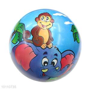 Custom animal printed inflatable beach ball PVC toy ball
