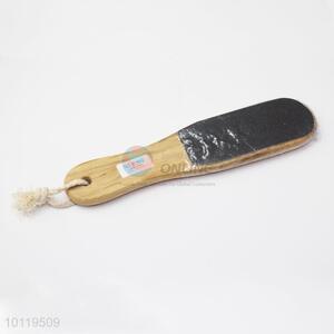 Professional Portable Wooden Handle Pedicure Foot File