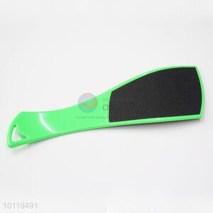 Hot Sale Green Foot/Pedicure File With Plastic Handle