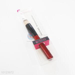 Good Quality Professional Wine Red Wooden Handle Concealer Brush