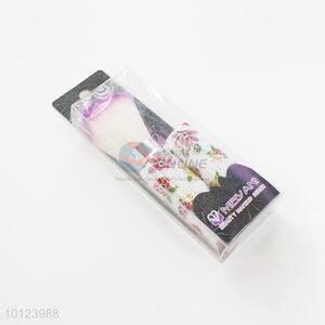 Vintage Flower Pattern Mini Soft Pro Cosmetic Blusher Brush