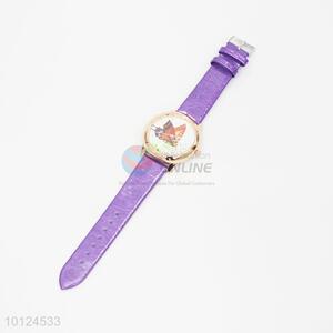 Top quality gift wrist pu watch