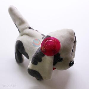 Lovely Design Electronic Dot Dog Plush Toys for Custom