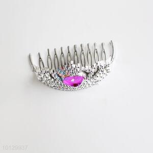 Korean style hair clip rhinestone hair comb
